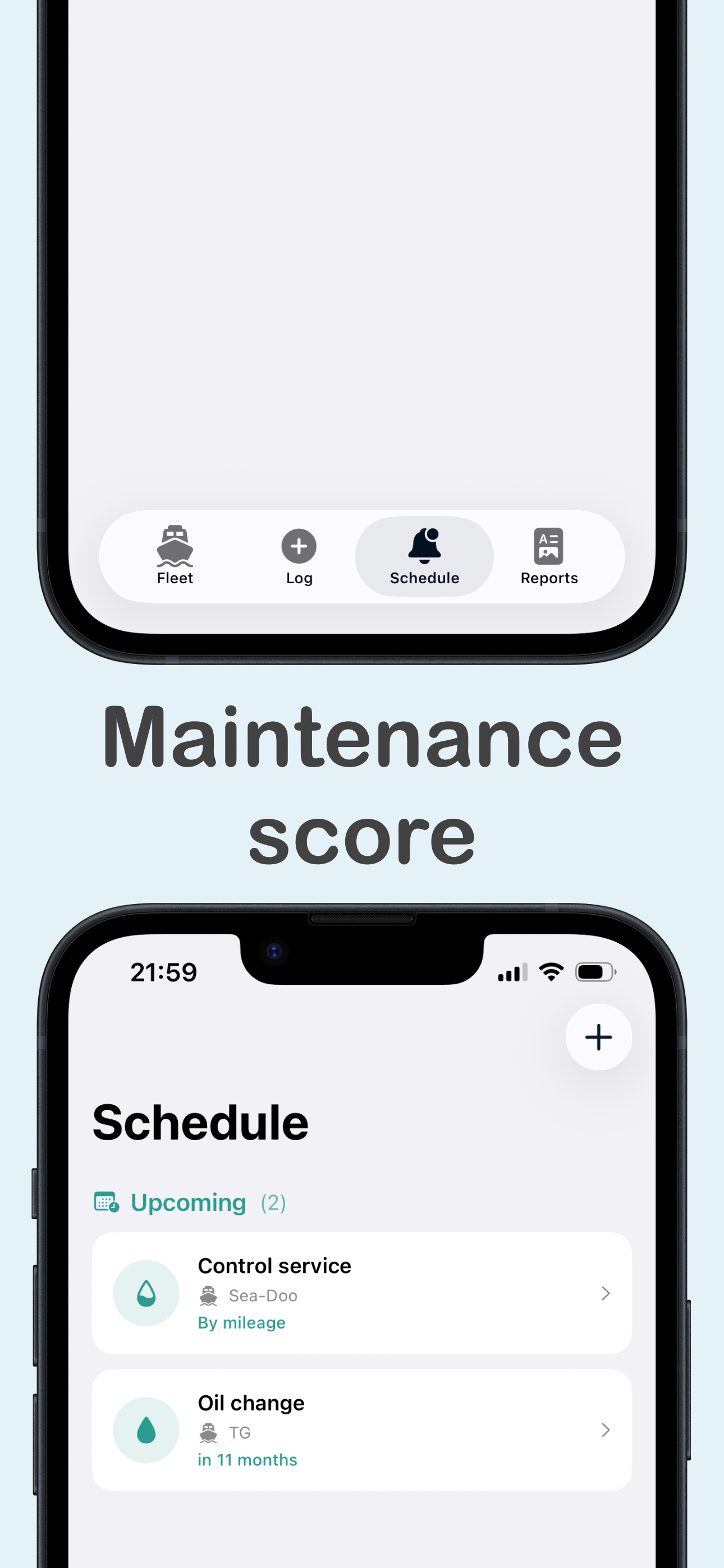 Maintenance Score