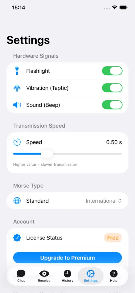 Settings & Preferences