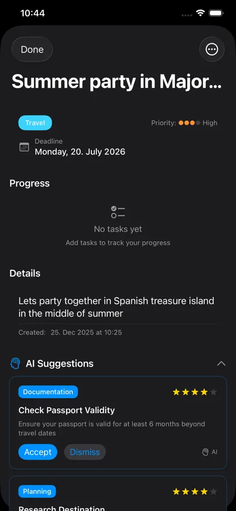 Planistry Budget Tracking