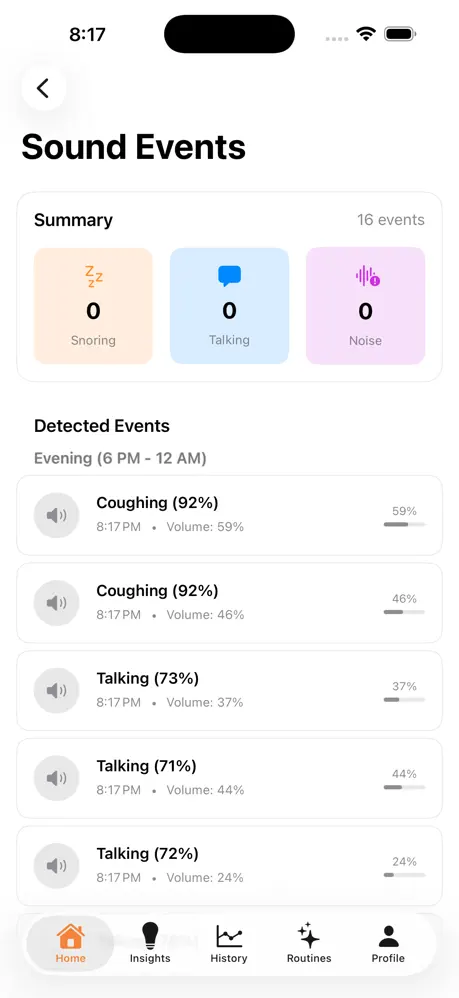 Sound Events