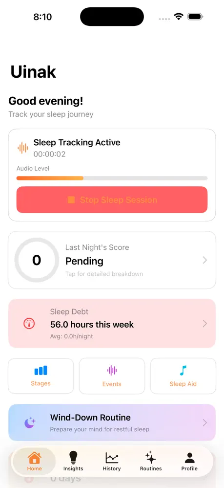 Sleep Tracking
